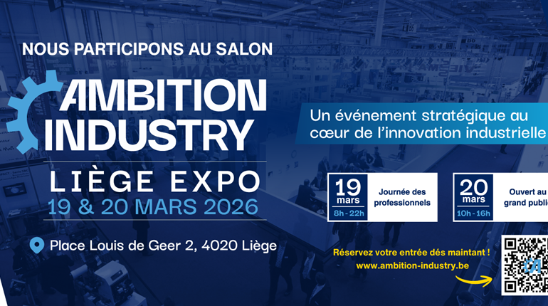 ACM auf der Ambition Industry 2026 in Lüttich